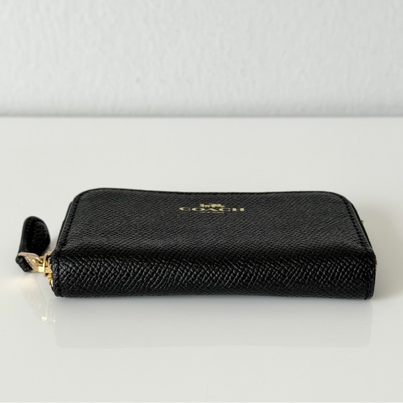 Coach Mini Zip Card Case Wallet - Picture 2 of 6